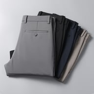 Men's Ice Silk High-Elasticity Pants | Breathable Slim Fit — view 20