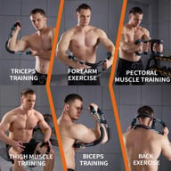 Adjustable Shaker Twister Arm Trainer | Chest Expander Workout — view 11