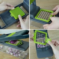 16-in-1 Vegetable Chopper Mandoline Slicer | Food Dicer Peeler — view 10