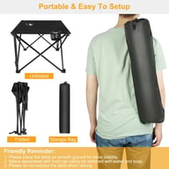 Foldable Camping Table with Cup Holders | Portable Picnic Desk — view 10