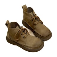 Women's Platform Round Head Ankle Boots | Comfort & Style — view 8