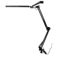 Double-Head LED Desk Lamp with Swing Arm Clamp | Dimmable — view 9