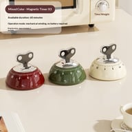Magnetic Kitchen Timer Lite-Luxury Precise Countdown | Retro Design — view 7