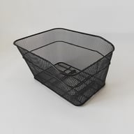 Mountain Bike Rear Rack Basket | Durable Metal Mesh Storage — view 10
