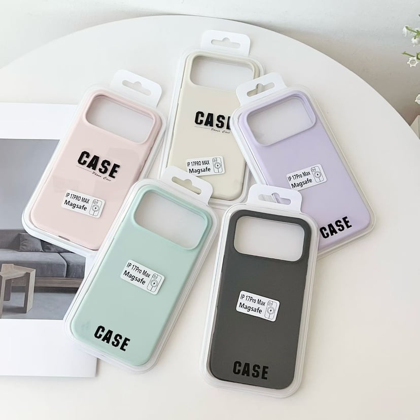 Liquid Magnetic Wireless Charging Phone Case for iPhone 17 Pro Max