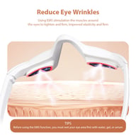 Red Light Therapy Eye Massager Glasses | Fatigue & Dark Circle Relief — view 13