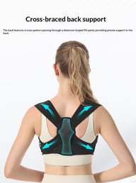 Posture Corrector Shoulder-Opening Invisible Hunchback Prevention Brace — view 7