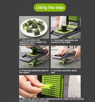 16-in-1 Vegetable Cutter & Peeler | Fast Salad Prep Tool — view 4