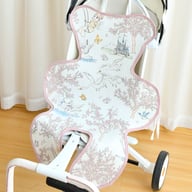 Baby Ramie Tencel Breathable Pad | Stroller & High Chair Liner — view 3
