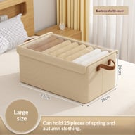 Fabric Clothing Storage Box Organizer | Household Container CA$59.99 — view 4
