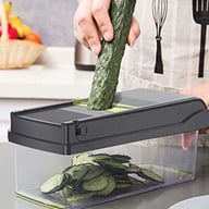16-in-1 Vegetable Slicer & Peeler | Fast Food Prep Container — view 8