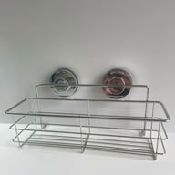 No-drill Storage Bathroom Shelf Cosmetic Organizer — view 9