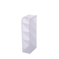 Transparent Large-Capacity Cosmetic Organizer Shelf | Desk Storage — view 5