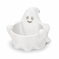Cute Ghost Dice Holder Bowl, 3D Printed Tabletop Dice Storage Tray, Halloween Ghost Decor For RPG Board Game Fans — view 2