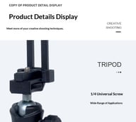 Portable Aluminum Alloy Selfie Stick For Phone Cameras — view 16