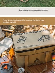 Tactical Camping Gear Storage Bag | 42L & 30L Outdoor Organizer — view 18