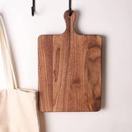 Household Acacia Wood Kitchen Cutting Board with Handle | Captain Fam — view 5