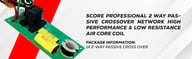 5 Core Professional 2 Way Passive Crossover Network High Power & Low Resistance Air Core Coils Premium Quality Metalised Polyester Capacitor PTC For HF Protection- NW 04 — view 7
