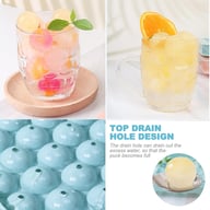 Ice Cube Tray With Lid | 33 Grids Ice Ball Maker Mould Round Easy Release — view 7
