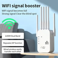 Dual-Band WiFi Signal Booster 1200M | Gigabit Wireless Repeater Canada — view 9