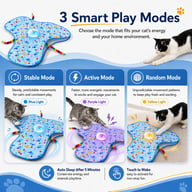 Interactive Cat Toys For Indoor Cats | Smart Hide & Seek Office Pet Toy — view 4