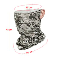 Camouflage Neck Gaiter Face Mask | Tactical Snood UPF50+ Protection — view 8
