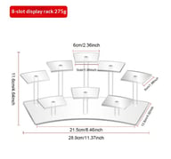 Acrylic Tiered Display Stand Desk Organizer for Figurines & Collectibles — view 8