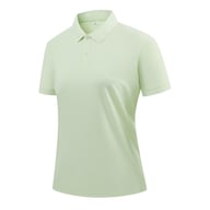 Navy blue men's quick-dry polo shirt showcasing slim athletic fit