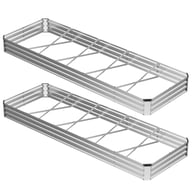 Galvanized Raised Garden Bed | Rust-Resistant Steel Planting Box — view 12