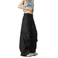 Loose-fit Casual Quick-drying Outdoor Pants | Wide-leg Cargo Style — view 3