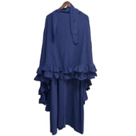 Women's Middle Eastern Robe Set with Attached Hijab | Modest Dress — view 6