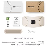 Low-Current Heating Lumbar Massage Device | EMS Waist Belt — view 16