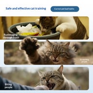 Remote Control Cat Training Collar | Waterproof Behavior Corrector — view 16