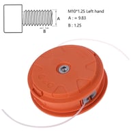 Universal Petrol Trimmer Head Replacement Strimmer Bump Feed Line Spool Cutte — view 11