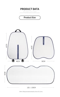 Summer Ice Silk Seat Cooling Pad | Non-Slip Car Seat Cooler — view 14