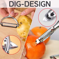 Vegetable Peeler Set Stainless Steel Y & I Shape Swivel Blades — view 5