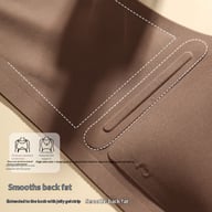 Thin Cup Push-Up Wireless Bra with Side Boob Control | Canada — view 6