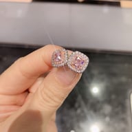 Women's Zircon Fashion Earring Ring And Bracelet Set | Home & Kitchen — view 3