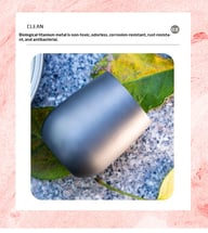 Titanium Ice-Flower Water Cup | Double-Layer Camping Tumbler — view 3