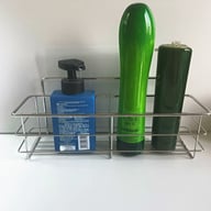 No-drill Storage Bathroom Shelf Cosmetic Organizer — view 12