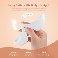 Red Light Therapy Eye Massager Glasses | Fatigue & Dark Circle Relief — view 5