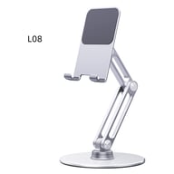 Aluminum Alloy Tablet Stand | Adjustable Desktop Holder for iPad & Phone — view 7