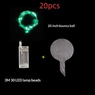 Floating LED Balloon Decorations | 20-inch Glowing Party Lights — view 5