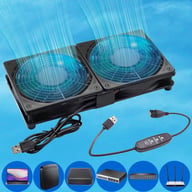 120mm Dual Cooling Fan USB PC Case | Silent Desktop Cooler — view 7