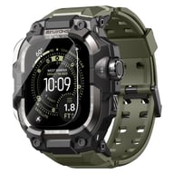 Zinc Alloy Tactical Smartwatch Case with Integrated Band | Military-Grade Protection — view 1