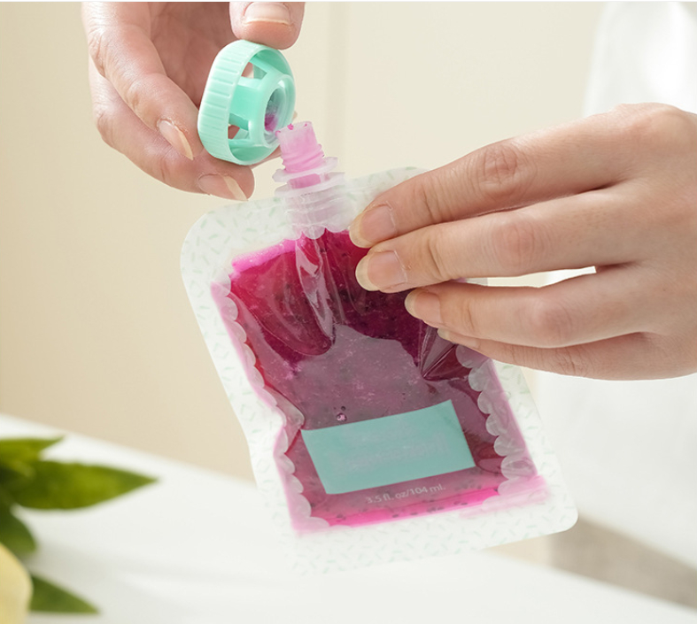 Manual Baby Food Storage Bags for Complementary Feeding | Captain Fam