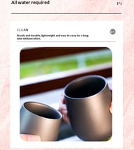 Titanium Ice-Flower Water Cup | Double-Layer Camping Tumbler — view 5