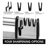 Non-slip Kitchen Knife Sharpener, Ergonomic Handle, Safe And Fast Knife Sharpening Tool, Suitable For Home And Restaurant Use. — view 5