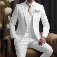 Elegant Business Banquet Suit Set For Men | Three-Piece Formal Wear — view 9