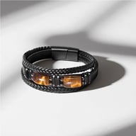 Natural Tiger Eye Stone Bracelet for Men & Women | Handmade — view 5